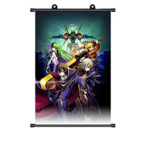 Pôster de arte de parede Code Geass Anime Lelouch and C.C. 40x60cm