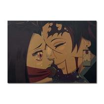 Pôster de arte de parede com imagem Demon Slayers Anime 51x35,5 cm