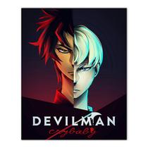 Pôster de arte de parede com imagem Devilmans Anime Art 30x40cm Pôster de arte de parede com imagem Devilmans Anime Art 30x40cm