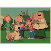 Pôster de arte de parede com imagem Family Guy Anime Art 30x42cm Pôster de arte de parede com imagem Family Guy Anime Art 30x42cm
