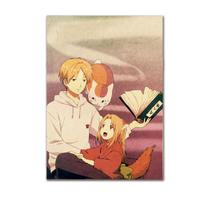 Pôster de arte de parede com imagem Natsumes Books Of Friends Anime