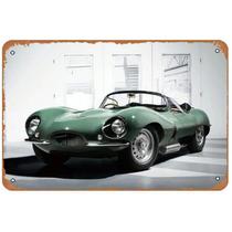 Pôster de arte de parede de metal Route 66 Retro Car Motorcycle 20x30cm Pôster de arte de parede de metal Route 66 Retro Car Motorcycle 20x30cm