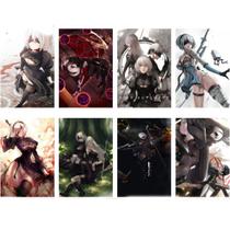 Pôster de arte de parede Decor Nier: Automatas Retro Anime 42x29cm