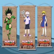 Pôster de arte de parede em tecido Scroll Hunter x Hunter 30 x 75 cm, 3 unidades Pôster de arte de parede em tecido Scroll Hunter x Hunter 30 x 75 cm, 3 unidades