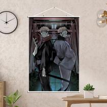Pôster de arte de parede Jujutsu Kaisen Gojo e Itadori 40x60cm