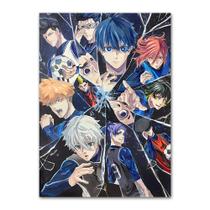 Pôster de arte de parede Picture Blues Locks Anime Art 30x40cm