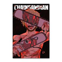 Pôster de arte de parede Picture Chainsaws Mans Anime Art 30x40cm
