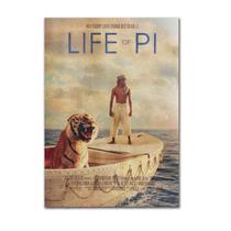 Pôster de arte de parede Picture Home Decor Life of PI Anime 51,5x36cm Pôster de arte de parede Picture Home Decor Life of PI Anime 51,5x36cm