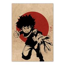 Pôster de arte de parede Picture My Heros Academias Anime 30x40cm Pôster de arte de parede Picture My Heros Academias Anime 30x40cm