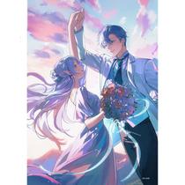 Pôster de arte de parede sem moldura Fleeing Fleur Anime 30x42cm Pôster de arte de parede sem moldura Fleeing Fleur Anime 30x42cm