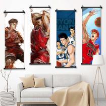 Pôster de arte de parede Slam Dunk Anime Sakuragi Rukawa 25x75cm Pôster de arte de parede Slam Dunk Anime Sakuragi Rukawa 25x75cm