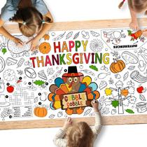 Pôster de atividades Gatherfun Thanksgiving 30x72cm com Turquia Pôster de atividades Gatherfun Thanksgiving 30x72cm com Turquia