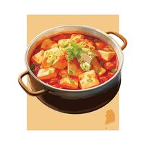 Pôster De Comida Coreana Bulgogi Bibimbap Gimbap Kimchi Sundubu Jjigae Canvas Wall Art Decoração De