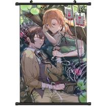 Pôster de decoração de parede Bungos Stray Dogs Dazais Osamu Chuuya Pôster de decoração de parede Bungos Stray Dogs Dazais Osamu Chuuya