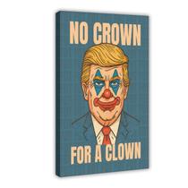 Pôster de decoração de parede Fotuven No Kings Anti Trump 30x45cm Pôster de decoração de parede Fotuven No Kings Anti Trump 30x45cm