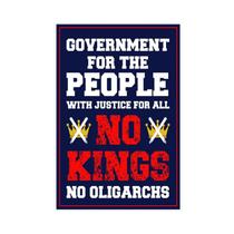Pôster de decoração de parede Fotuven No Kings No Oligarchs Pôster de decoração de parede Fotuven No Kings No Oligarchs
