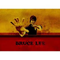 Pôster de decoração de parede Jeet Kune Do Retro Anime Bruces Lees