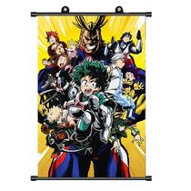 Pôster de decoração de parede My Hero Academia Midoriya Todoroki