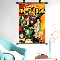 Pôster de decoração de parede My Hero Academia Midoriya Todoroki