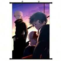 Pôster de decoração de parede My Hero Academia Midoriya Todoroki