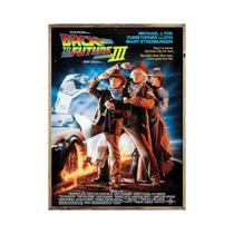 Pôster De Filme Em Canvas Da Trilogia De Volta Para O Futuro, Arte De Parede Para Decoração De Casa,