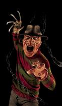 Pôster de janela WOWindows Halloween Freddy Krueger retroiluminado