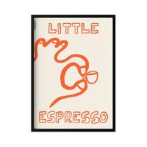 Pôster De Lona Minimalista Preto E Laranja Para Cozinha, Sala De Estar, Decoração Moderna Para Casa, - NONE