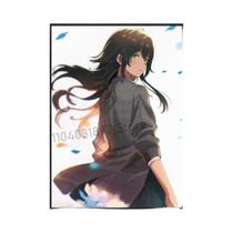 Pôster De Menina Anime Tsukimura Temari Game Gakuen Idolmaster Autoadesivo À Prova D'água Decoração