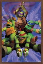 Pôster de parede Trends International Nickelodeon Teenage Mutant Ninja Turtles Team 22,375 x 34 cm Pôster de parede Trends International Nickelodeon Teenage Mutant Ninja Turtles Team 22,375 x 34 cm
