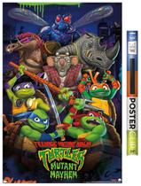 Pôster de parede Trends International Teenage Mutant Ninja Turtles: Mutant Mayhem - Grupo 34x22,4 cm