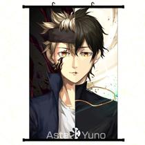 Pôster de pintura de parede em tela Black Clovers Astas Anime Pôster de pintura de parede em tela Black Clovers Astas Anime