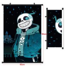 Pôster de pintura de parede em tela Undertales Sans Anime Pôster de pintura de parede em tela Undertales Sans Anime