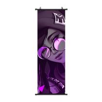 Pôster de pintura de parede em tela Valorants Anime 25x75cm