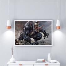 Pôster de pintura de parede em tela Venoms Anime 30x60cm