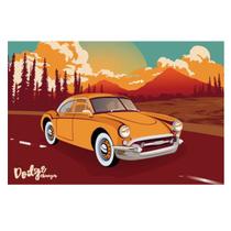 Pôster de pintura vintage Dodge Car Iron para decoração de parede 20x30cm Pôster de pintura vintage Dodge Car Iron para decoração de parede 20x30cm