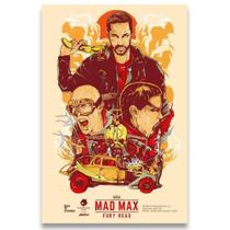 Poster Decorativo 42Cm X 30Cm A3 Brilhante Mad Max B2