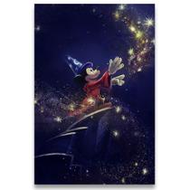 Poster Decorativo 42cm x 30cm A3 Brilhante Mickey Fantasia - BD Net Collections
