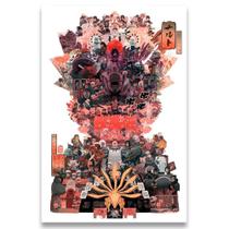 Poster Decorativo 42cm x 30cm A3 Brilhante Naruto B1