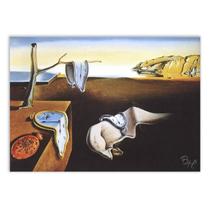 Poster Decorativo A Persistência Da Memória Salvador Dalí Pintura Decoração - Bhardo