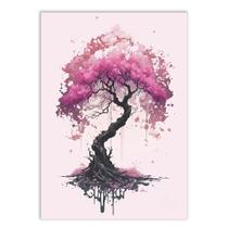 Poster Decorativo Arvore Cerejeira Sakura Decoração - Bhardo