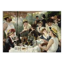 Poster Decorativo O Almoço Dos Barqueiros Pierre-Auguste Renoir Pintura Decoração - Bhardo