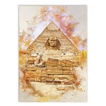 Poster Decorativo Pirâmide De Gizé Cairo Egito Viagem
