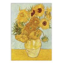 Poster Decorativo Van Gogh Doze Girassóis Numa Jarra Pintura Decoração - Bhardo
