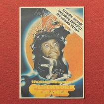 Pôster do filme A Clockwork Orange Vintage Film Art 42x30cm