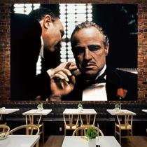 Pôster do filme O Poderoso Chefão para tapeçaria na parede 100x150cm Pôster do filme O Poderoso Chefão para tapeçaria na parede 100x150cm