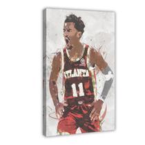 Pôster em tela stortnate Trae Young Basketball 50x75cm