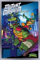 Poster Enquadrado Tartarugas Ninja - Mayhem Silver - Trends International