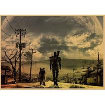 Pôster Fallout Anime Art 30x42cm Papel 150g Pôster Fallout Anime Art 30x42cm Papel 150g