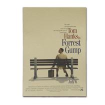 Pôster Forrest Gump Vintage Kraft Paper 51,5x36cm Pôster Forrest Gump Vintage Kraft Paper 51,5x36cm