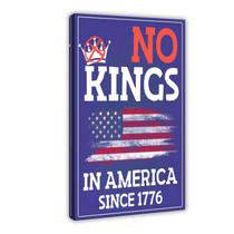 Pôster Fotuven No Kings In America Protest 30x45cm Pôster Fotuven No Kings In America Protest 30x45cm
